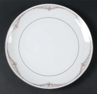 Mikasa Kensington 11 Round Platter/Chop Plate, Fine China Dinnerware   Pink Ros