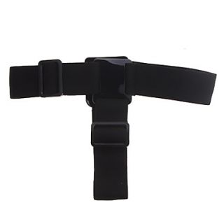 Black New Adjustable Elastic Head Strap Mount for GoPro HD Hero 2 Hero 3 camera