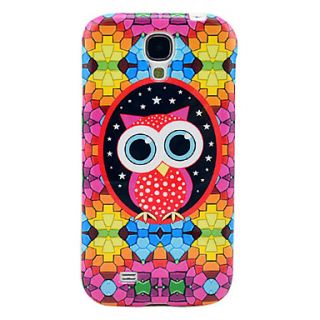 Cartoon Owl Pattern Soft Case for Samsung Galaxy S4 I9500