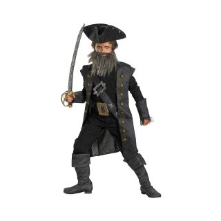 Pirates of the Caribbean Jack Sparrow Child Costume, Blue/Brown, Boys