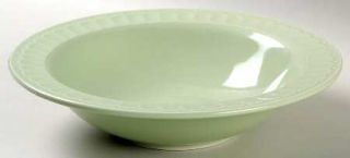  Coventry Sage Rim Soup Bowl, Fine China Dinnerware   Pts,All Green,Embo