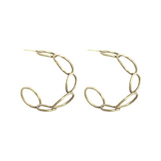 dom by dominique cohen Gold Tone Multi Circle Hoop Earrings, Womens