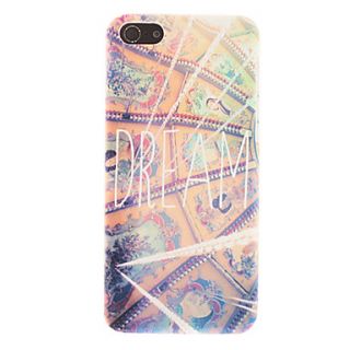 Dreaming Frescoes Pattern Smooth Hard Case for iPhone 5C