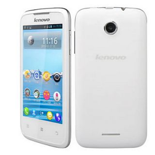 Lenovo A376   4 Inch Android 4.0 Dual Core Smartphone (1.0 GHz,Dual SIM,GPS,WiFi)