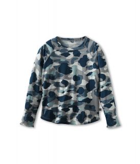 Stella McCartney Kids Max Boys L/S Camouflage Tee Boys T Shirt (Blue)