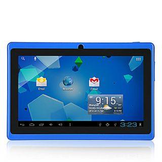 Blue 7 4GB Android 4.2 Tablet PC Dual Cameras A13 1.2GHz Wi Fi Bundle Keyboard