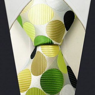 Business Polka Dots Silk Necktie