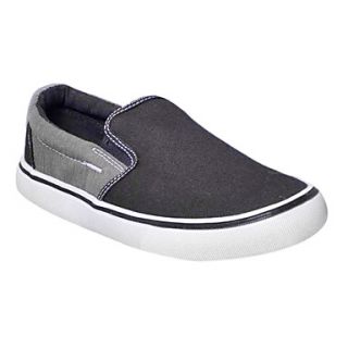 Mens Canvas Flat Heel Comfort Loafers Shoes