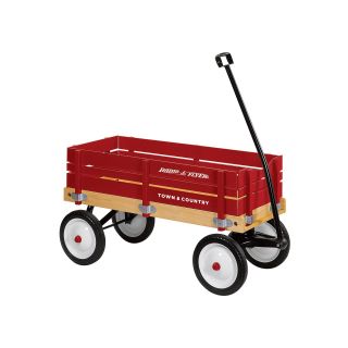 Radio Flyer Town & Country Wagon, Red