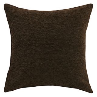 18 Solid Chenille Textured Polyester Decorative Pillow Cover