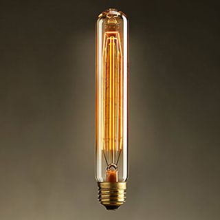 40W E27 Tungsten Light Bulb Flute Shape(220V 240V)