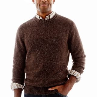 joe joseph abboud Tonal Striped Sweater, Brown, Mens