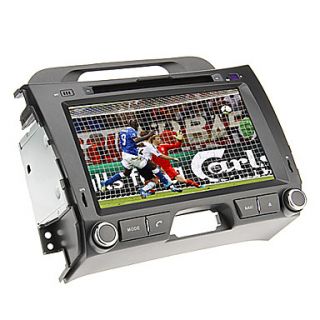 8 Inch 2Din In Dash Car DVD Player for KIA SPORTAGE 2010 2013 Support GPS,BT,RDS,Game,iPod,Touch Screen