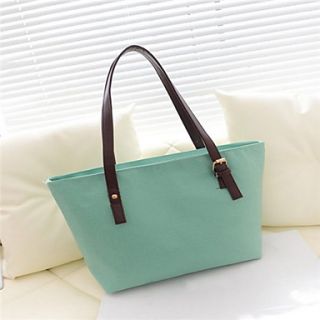 N PAI Womens Green Simple Word Print Shoulder Bag(283712)