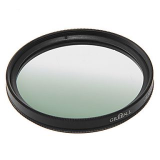 55mm Gradual Green Filter Lens Film (Green)