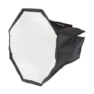 Octangle Folding Speedlight Flash Soft Box (BlackSilver, M Size)