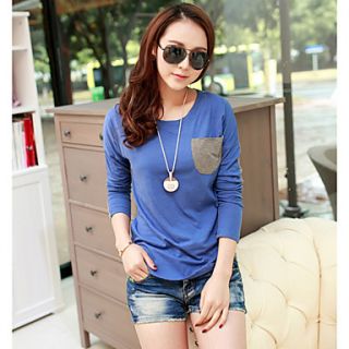 Womens Lovely Round Collar Blouse