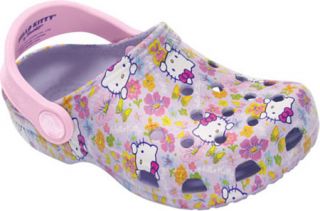 Infant/Toddler Girls Crocs Classic Hello Kitty   Lavender/Bubblegum Slip on Sho