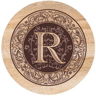 Thirtystone Monogram Coaster Sets