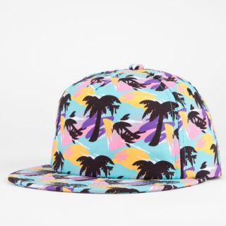 Palms Mens Snapback Hat Multi One Size For Men 209103957