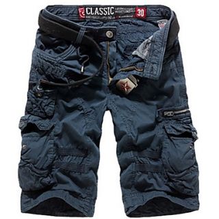 Mens Casual Multi Pocket Short Pants