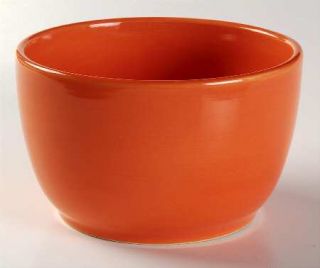  Russet Orange Soup/Cereal Bowl, Fine China Dinnerware   All Orange,Unde