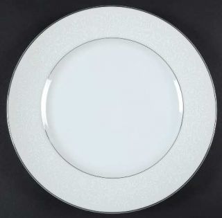 Fashion Manor Lady Elegant Dinner Plate, Fine China Dinnerware   White Scrolls O