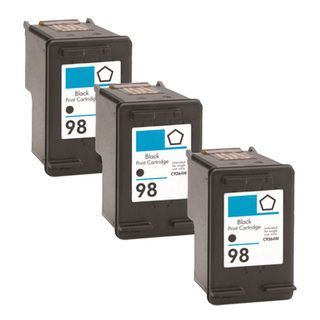 Hp 98 (c9364wn) Black Compatible Ink Cartridge (pack Of 3) (BlackPrint yield 350 pages at 5 percent coverageNon refillableModel NL 3x HP 98 BlackThis item is not returnable Warning California residents only, please note per Proposition 65, this product