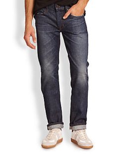 Joes Brixton Slim Straight Leg Jeans   Navy