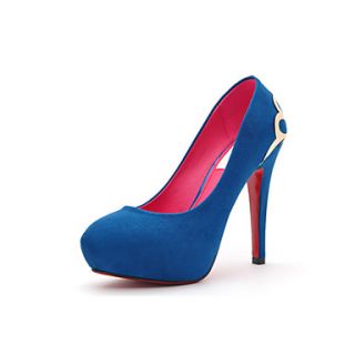 MLKL 2013 Elegant Fine Marry Red High Heels Shoes Waterproof Shoes 13090 Blue