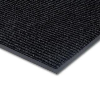 NoTrax Bristol Ridge Scraper Floor Mat, 3 x 4 ft, Midnight