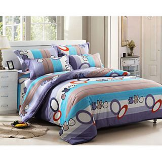 Flower Multi Color Bed Set Of Four SF00042