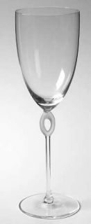 Rosenthal Anastasia Water Goblet   Clear, Pierced Hole In Stem