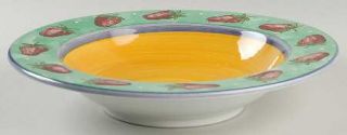 Essex Collection Fruit Punch 10 Individual Pasta Bowl, Fine China Dinnerware  