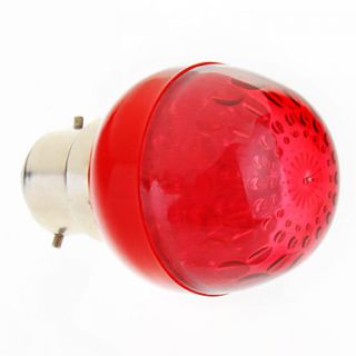 B22 1W Red Light LED Globe Bulb (220V)
