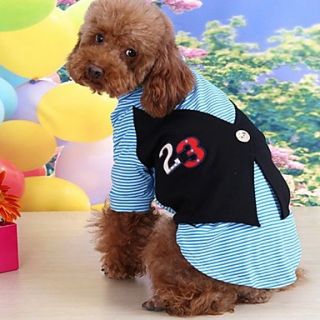Petary Pets Cute Two Piece Like Jacket Cotton T Shirt For Dog