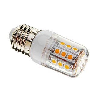 Dimmable E27 4W 30xSMD 5050 400LM 3000 3500K Warm White Light LED Corn Bulb(AC 220 240V)