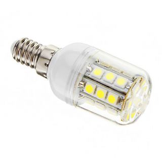 Dimmable E14 4W 30xSMD 5050 400LM 6000 6500K Cool White Light LED Corn Bulb(AC 110 130V)