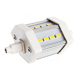 Dimmable R7S 5W 12xSMD 5630 600LM 6000 6500K Cool White Light LED Corn Bulb(AC 85 265V)