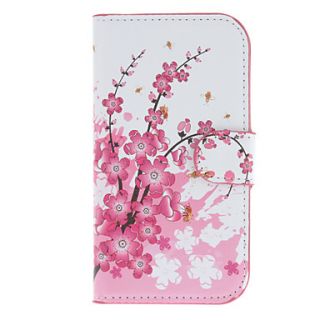 Flower Style LeatherR Flip Pouches Case Cover for Samsung Galaxy S3 I9300