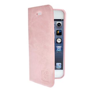 Solid Color PU Leather Full Body Case with Suction Cup and TPU Back Cover for iPhone 5/5S (Optional Colors)