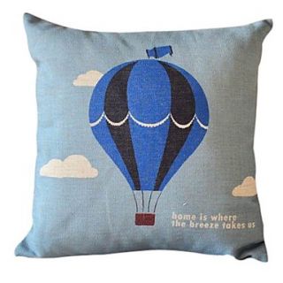 Flying Home Cotton/Linen Decorative Pillow Cover