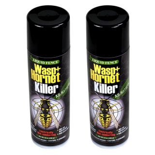 Liquid Fence 13.5 oz. Wasp and Hornet Killer Oil Based Aerosol   2 Pack