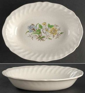 Royal Doulton Sutherland 10 Oval Vegetable Bowl, Fine China Dinnerware   Multic