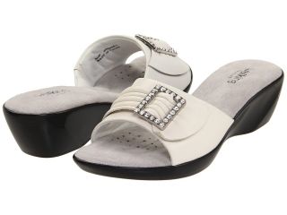 Walking Cradles Amanda Womens Slide Shoes (White)