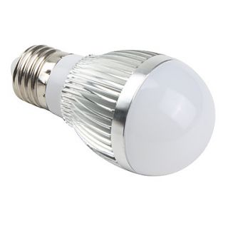 E27 6W 510LM 6000 6500K Natural White Light LED Ball Bulb (85 265V)
