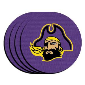 East Carolina Pirates Neoprene Coaster Set 4pk