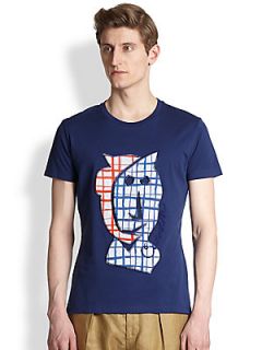 Carven Character Tee   Blue