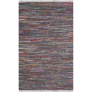 Safavieh Hand woven Rag Rug Rust Cotton Rug (4 X 6)