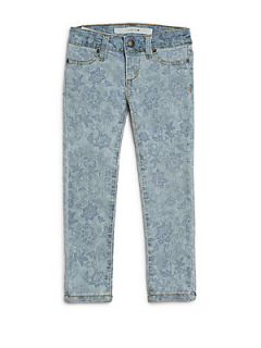 Toddlers & Little Girls Skinny Floral Jeans   Georgie